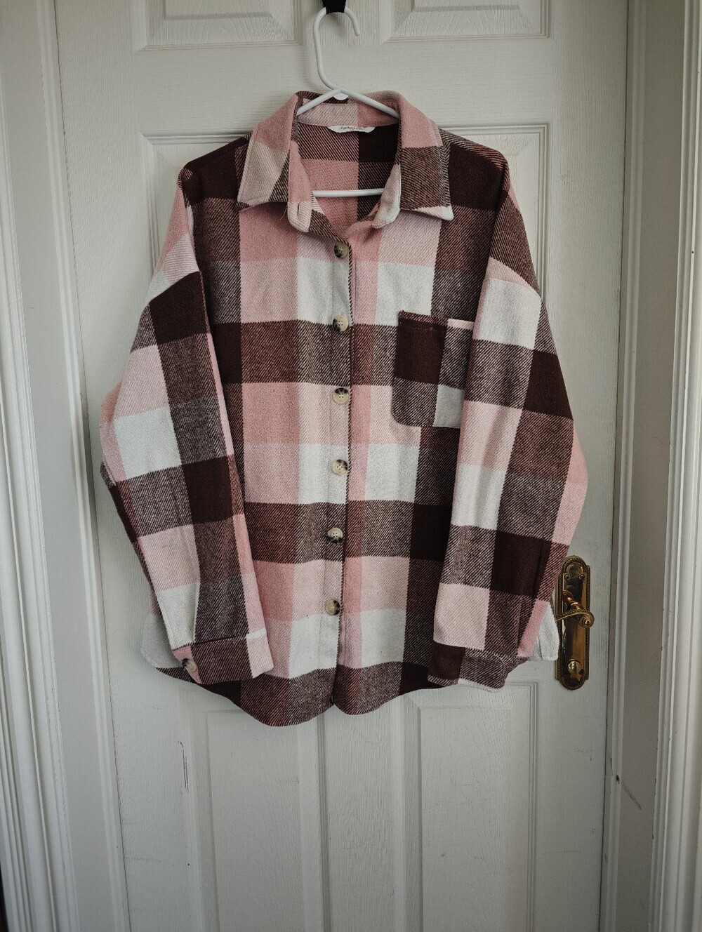 Thick Plaid Jacket